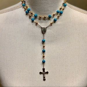 Turquoise Rosary stainless steel